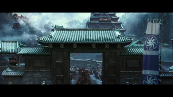 City scene from 47 Ronin