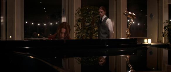 Eleanor at the piano