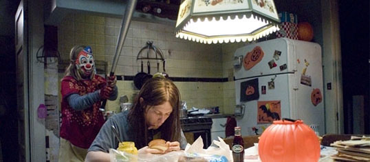 Michael with baseball bat in Halloween 2007