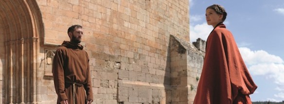 Josephine Japy and Vincent Cassell in The Monk