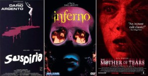 Posters for the Three Mothers movies